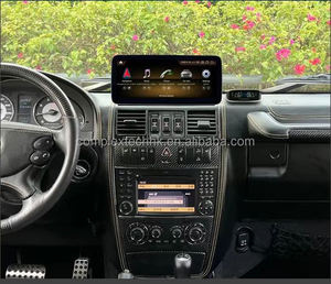 เครื่องเล่นดีวีดีติดรถยนต์ระบบแอนดรอยด์ Qualcomm Carplay ขนาด 10.25 นิ้ว และ 12.3 นิ้ว พร้อมระบบนำทาง GPS สำหรับรถยนต์เมอร์เซเดส-เบนซ์ จีคลาส W461 ปี 2007-2011 - Product Image 6