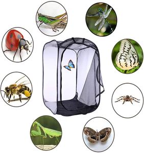Casa de mariposas, jaula para Hábitat de insectos y mariposas de malla grande, jaula para Terrario de reptiles - Product Image 3