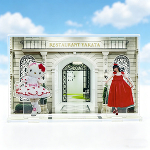 ผลิตสแตนดี้อะคริลิคแบบถอดประกอบได้ (KD Packing) ลายการ์ตูนอนิเมะแมวน่ารักสำหรับแฟนๆ ตามสั่ง - Product Image 1