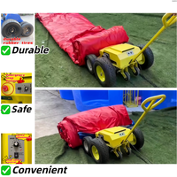 Machines gonflables portables robustes à roulettes, capacité 400 kg, pour châteaux gonflables à louer - Meilleures ventes à prix abordable