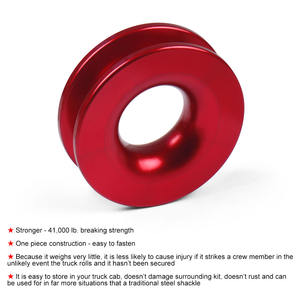 Anillo de Recuperación para Cabrestante de Tracción de 41000 Libras para ATV/UTV, Grilletes, Cables de Cabrestante para Báscula de Pesaje - Product Image 4