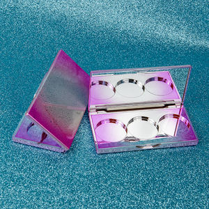 แพ็กเกจอายแชโดว์เปล่าพลาสติก3สีแบบกำหนดเองบรรจุภัณฑ์พาเลทอายแชโดว์เปล่า - Product Image 2