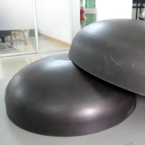 Semiesferas forjadas huecas de acero inoxidable 304 Servicio de soldadura de cabeza hemisférica grande Grado estándar AISI 316L - Product Image 1