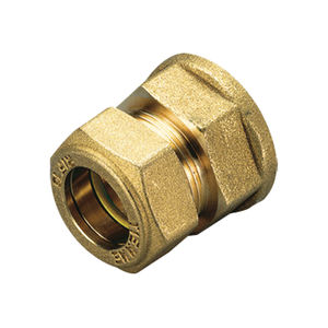 Alta presión hembra recta acero al carbono Acero inoxidable Zinc plástico NPT rosca superficie galvanizada accesorios de tubería amarilla - Product Image 2