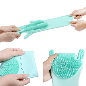 Gant magique en silicone pour la vaisselle, gant de lavage de la vaisselle sans latex, gants de lavage de la vaisselle en silicone - Product Image 5