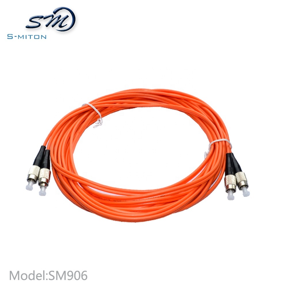 FC FC UPC Multimode jarretière Optique Duplex cordon