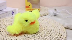 Juguete de Pato Parlante Inteligente con Sonidos de Animales Simulados, Juguete Eléctrico de Pato para Gatos, Juguete de Peluche para Autoentretenimiento y Distracción, USB - Product Image 5