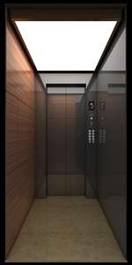 Mesin Traksi Tanpa Gear Penggerak AC untuk Lift Penumpang Modern 10 Orang <span class=keywords><strong>Fuji</strong></span> Jepang, Diproduksi oleh Business <span class=keywords><strong>Elevator</strong></span> - Product Image 2