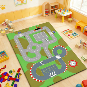<span class=keywords><strong>Tapis</strong></span> de jeu pour enfants en velours cristal lavable sur mesure 80*120cm, <span class=keywords><strong>tapis</strong></span> de jeu pour enfants pour le salon des enfants, vente chaude - Product Image 1