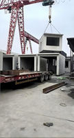 Casa Modular de Hormigón de la Mejor Calidad, Construcción Rápida, Edificio Prefabricado de Hormigón y Cemento