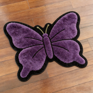 Custom Cut Area <strong>Rugs</strong> <strong>Panda</strong> Bear cat Anime <strong>Rug</strong> Custom Shaped <strong>Rug</strong> Die Cut Correct Mat - Product Image 5