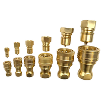 Accessoires pneumatiques KZD en laiton pour équipement de nettoyage hydraulique, réglage de l'air pour balayeuses, raccords à changement rapide