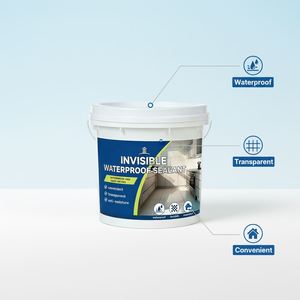 Peinture d'étanchéité acrylique moderne à base d'eau, résistante aux UV et élastique, pour béton et bâtiments extérieurs - Product Image 1