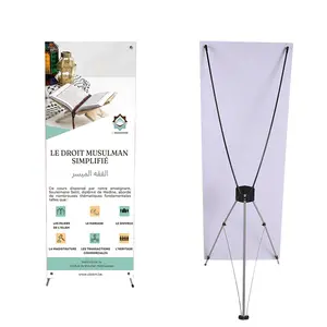 ndoor and outdoor Advertising Economical Korean Style x banner stand display x stand