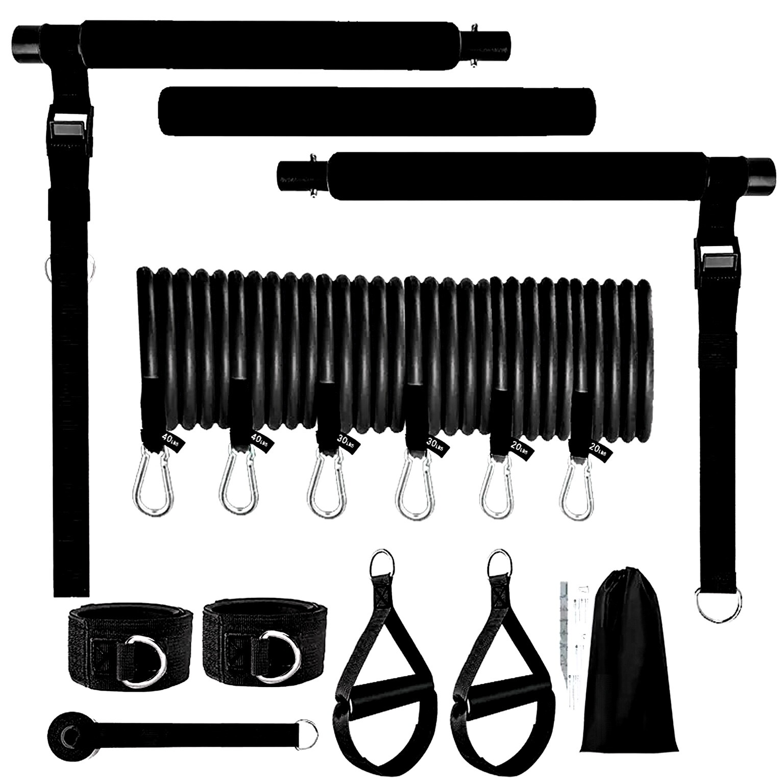 Conjunto de Pilates Negro