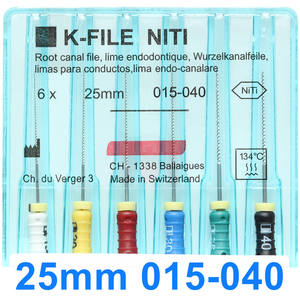 Outils Dentaires Racine Cannal Endo K Lime Dentaire Endo Acier Inoxydable Instruments Endodontiques Dentiste Dentisterie Odontologia - Product Image 3