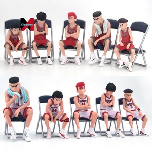 <span class=keywords><strong>Slam</strong></span> <span class=keywords><strong>Dunk</strong></span> Red Jersey Sitting Chair 5 Styles Car Ornament Blind Box <span class=keywords><strong>Anime</strong></span> Model Hot Item - Product Image 1