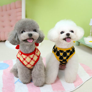 かわいい蝶結び犬用パーカーペット服秋ペットスウェットシャツファッション衣装小型犬子犬毎日の散歩休日ペットアパレル - Product Image 2