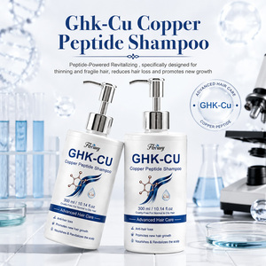 Champú OEM ODM con Biotina para el Crecimiento del Cabello y Revitalización del Cuero Cabelludo, Limpieza Profunda con Péptidos de Cobre GHK-Cu para Cabello Fino - Product Image 1