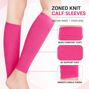 Manchons <span class=keywords><strong>de</strong></span> compression élastiques respirants pour mollets – Bas <span class=keywords><strong>de</strong></span> <span class=keywords><strong>contention</strong></span> médicale pour le confort quotidien des jambes – Fabricant en gros OEM - Product Image 2