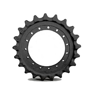 Piñón de 40Mn2 HRC48-53 para piezas de tren de rodaje de excavadora y motoniveladora SG Origin, garantía de 3 meses, número de pieza. 6P9102 2P9510 8E9805 - Product Image 1