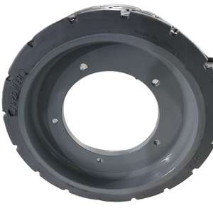 Pneu plein 15x5 pour nacelle élévatrice à ciseaux, compatible Genie 105454, Genie GS2646, GS3246 – Approvisionnement direct usine - Product Image 5