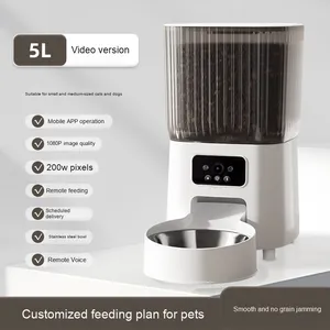 Thân Thiện Với Môi Tự Động Mèo Bát Trung Chuyển Giám Sát Từ Xa Máy Ảnh Vật Nuôi Thông Minh Trung Chuyển Công Suất Lớn Thời gian Định Lượng Tính Năng Hộp - Product Image 2