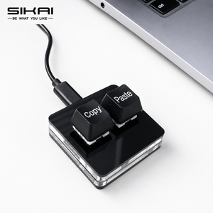 Teclado Mecánico Compacto SIKAI con Macros Programables, Retroiluminación RGB, Conexión USB y Teclas de Atajo Personalizables para Copiar y Pegar, Ideal para Oficina - Product Image 6