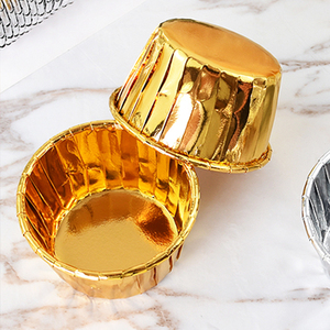 Moules à cupcakes en papier pour mini-gâteaux en aluminium pour fête, <span class=keywords><strong>mariage</strong></span>, festival - Product Image 3