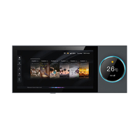 Panneau de commande central intelligent Tuya WiFi de 6 pouces avec commande vocale, relais, interrupteur intelligent, contrôle à distance par application, automatisation de toute la maison, air