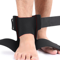 Attelle de cheville pour sports de plein air, cyclisme, basketball, badminton – Équipement de protection à soutien fixe avec sangle de compression en PP – Usage adulte