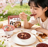 Meilleur Prix – Boîte Instantanée de Pâte de Haricot Rouge et Soupe aux Graines de Lotus pour Adultes et Enfants – Desserts Haut de Gamme