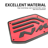 Convient pour NMAX155 Nmax 155 coussinet de pied en alliage d'aluminium modifié 2020-2024 V2 pédale de repose-pieds antidérapante pour moto
