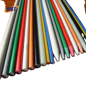 Insulator Solid Glass fiber reinforced plastic grp rods profile fiberglass sticks frp solid rod supplier