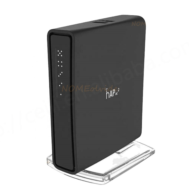 MikroTik RBD52G-5HacD2HnD-TC HAP Ac Dual-Concurrent 2.4G & 5G WiFi Access Point with Five Gigabit Ethernet Ports for FTTH Use