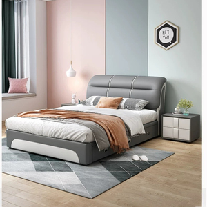 <span class=keywords><strong>Lit</strong></span> simple à panneaux souples 1,2 m, <span class=keywords><strong>lit</strong></span> enfant fille, <span class=keywords><strong>lit</strong></span> enfant garçon, petit format appartement moderne minimaliste 1,2 m avec <span class=keywords><strong>rangement</strong></span> pour chambre - Product Image 2