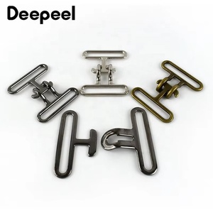 Deepeel YK040 giysi aksesuarları çok boyutları ve renkleri geri tokaları veya mont etekler kilitleri düğmeleri pantolon kanca alaşım tarafından yapılan - Product Image 4