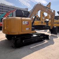 Mini-excavatrice sur chenilles hydraulique Caterpillar CAT 307 d'occasion du Japon, 7 tonnes, faible nombre d'heures de travail, vente chaude