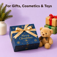 Boîte cadeau carrée personnalisée avec logo pour bijoux, bagues, boucles d'oreilles, colliers, ornements de Noël, emballage élégant pour bracelets en papier