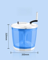 Lave-linge manuel portable non électrique, essoreuse, laveuse/sécheuse de comptoir, machine à laver manuelle