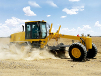 Marque chinoise de premier plan, niveleuse à moteur miniature de 120 CV, SAG120-3, avec rippeurs et bulldozers en stock, en vente flash