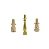 Pièces de bras de lampe en laiton personnalisées Abat-jour/Embout Riser-Composants de pièces de quincaillerie CNC en laiton massif