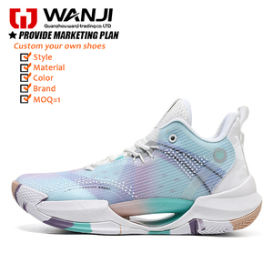 Nouveau Style Fashion Mesh Sports Wide Basketball Style Chaussures Baskets pour Hommes - Product Image 2