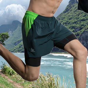 Pantalones Cortos Deportivos de Verano para Hombre, Cintura Alta, Secado Rápido y Transpirables, Ecológicos - Product Image 3