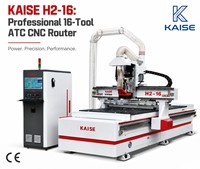 Routeur CNC H2-16 ATC pour le travail du bois, machine de fraisage avec contrôle Syntec PLC, composants de base à engrenages, servomoteur de 6,0 kW, unité unique