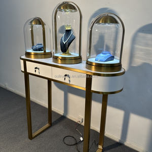 Vitrina de Exhibición, Mostrador de Acero Inoxidable con Iluminación <span class=keywords><strong>LED</strong></span>, Impermeable, para Salas de Exposición de Empresas, Tiendas Departamentales, Ecológica - Product Image 6