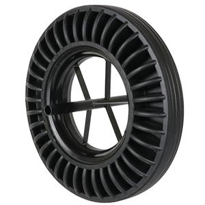 HTK1213 16 pouces roues robustes <span class=keywords><strong>roue</strong></span> de remplacement de <span class=keywords><strong>brouette</strong></span> avec trou d'alésage d'essieu de 5/8 "roues en caoutchouc solide de 16 pouces - Product Image 2