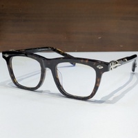 Gafas Ópticas de Diseño de Alta Calidad para Hombre y Mujer, Modelo Punk 8251 TAMAÑO 51-20-154, Monturas de Gafas de Lujo de Acetato y Titanio para Negocios