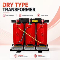 Transformateur de puissance sec triphasé en résine époxy 10 kV 380 V personnalisable en usine pour bâtiments commerciaux
