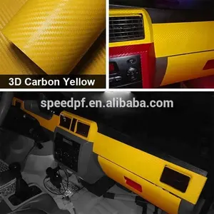 Mat vinil 3D karbon fiber araba sarma vinil